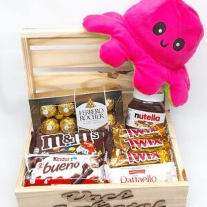 Cesta Alivio da TPM (Polvo Rosa e Verde)